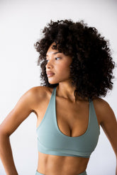 Pepper Sports Bra in Sage / Skatie Online