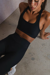 Shirley Sports Bra in Black / Skatie Online Shop