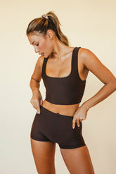 Kiki Booty Short in Toasted / Skatie Discount