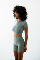 Cece Bike Short in Sage / Skatie Online Shop