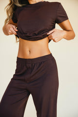 James Boxer Pants Jersey in Toasted / Skatie Outlets
