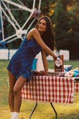 Riley Mini Dress in Bronco / Skatie Discount