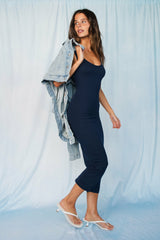Alex Dress Ribbed in Twilight / Skatie Online