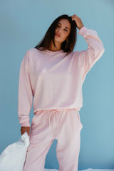 CLOUDLUX Chris Crewneck in Bubblegum / Skatie US
