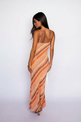 Samantha Maxi Dress Mesh in Puglia / Skatie US