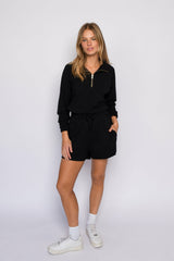 CLOUDLUX Kenzie Pullover in Black / Skatie Online Shop