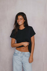 Bestie Tee Jersey in Black / Skatie Discount