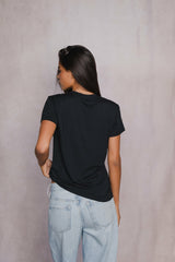 Bestie Tee Jersey in Black / Skatie Discount