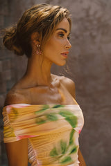 Caroline Maxi Dress in Plumeria / Skatie Discount