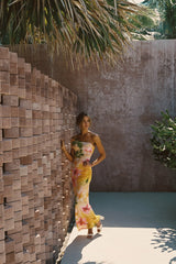 Caroline Maxi Dress in Plumeria / Skatie Discount