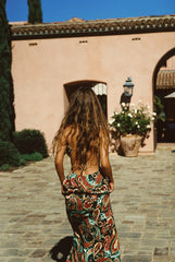 Kaia Dress Cupro Jacquard in Valencia / Skatie Sale