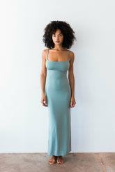 Samantha Maxi Dress Jersey in Sage / Skatie Online Shop