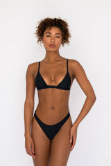 Dylan Bikini Bottom in Black / Skatie Sale