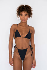 Ella Bikini Top in Black / Skatie Outlets