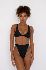 Penny Bikini Top in Black / Skatie Online