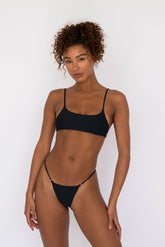 Maddie Bikini Top in Black / Skatie Sale