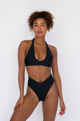 Melly Bikini Bottom in Black / Skatie Outlets