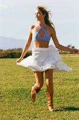 Jasmine Top in Chickadee / Skatie Sale