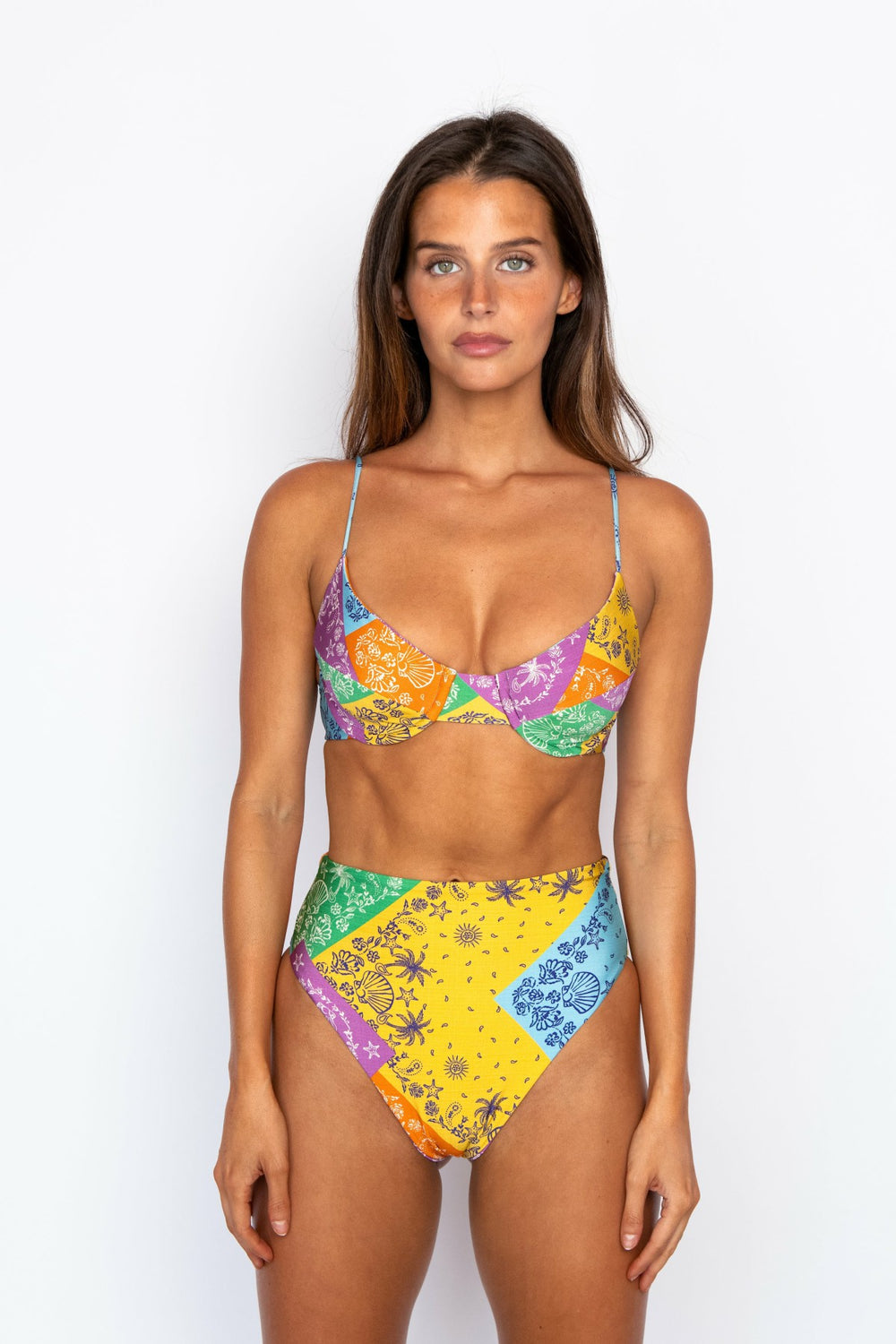 Kate Top in Antibes Glossy / Skatie Sale
