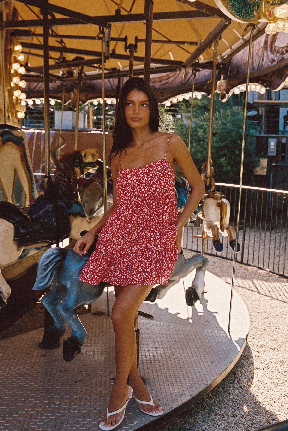 Sienna Dress in Corvette / Skatie Outlets