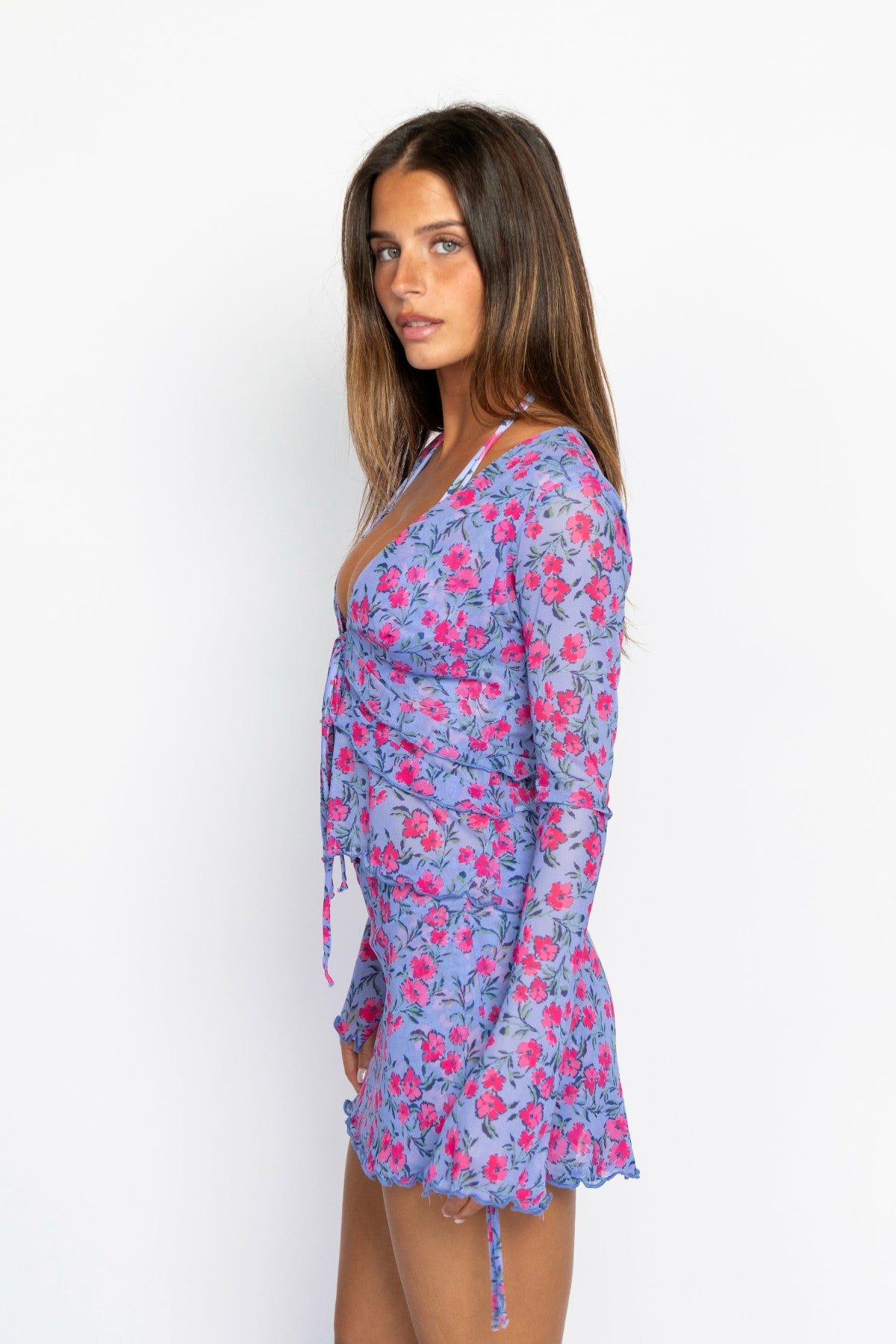 Rosalia Top Mesh in Captiva / Skatie Online Shop