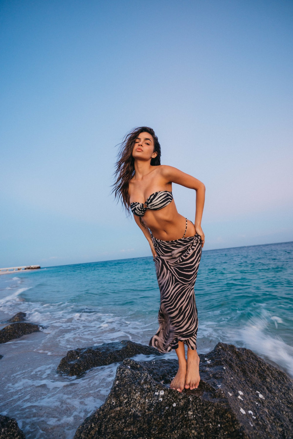 Marissa Skirt Satin in Gasparilla / Skatie US