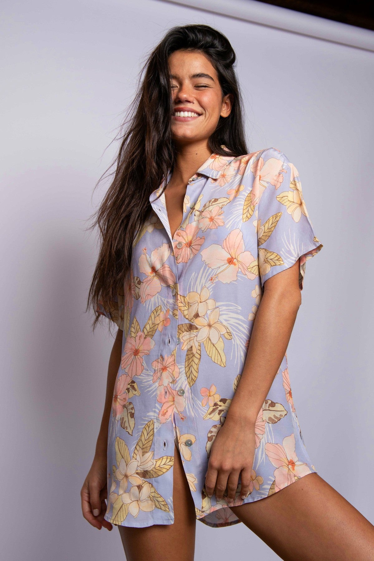 Tommy Button Down in Hula / Skatie Online Shop