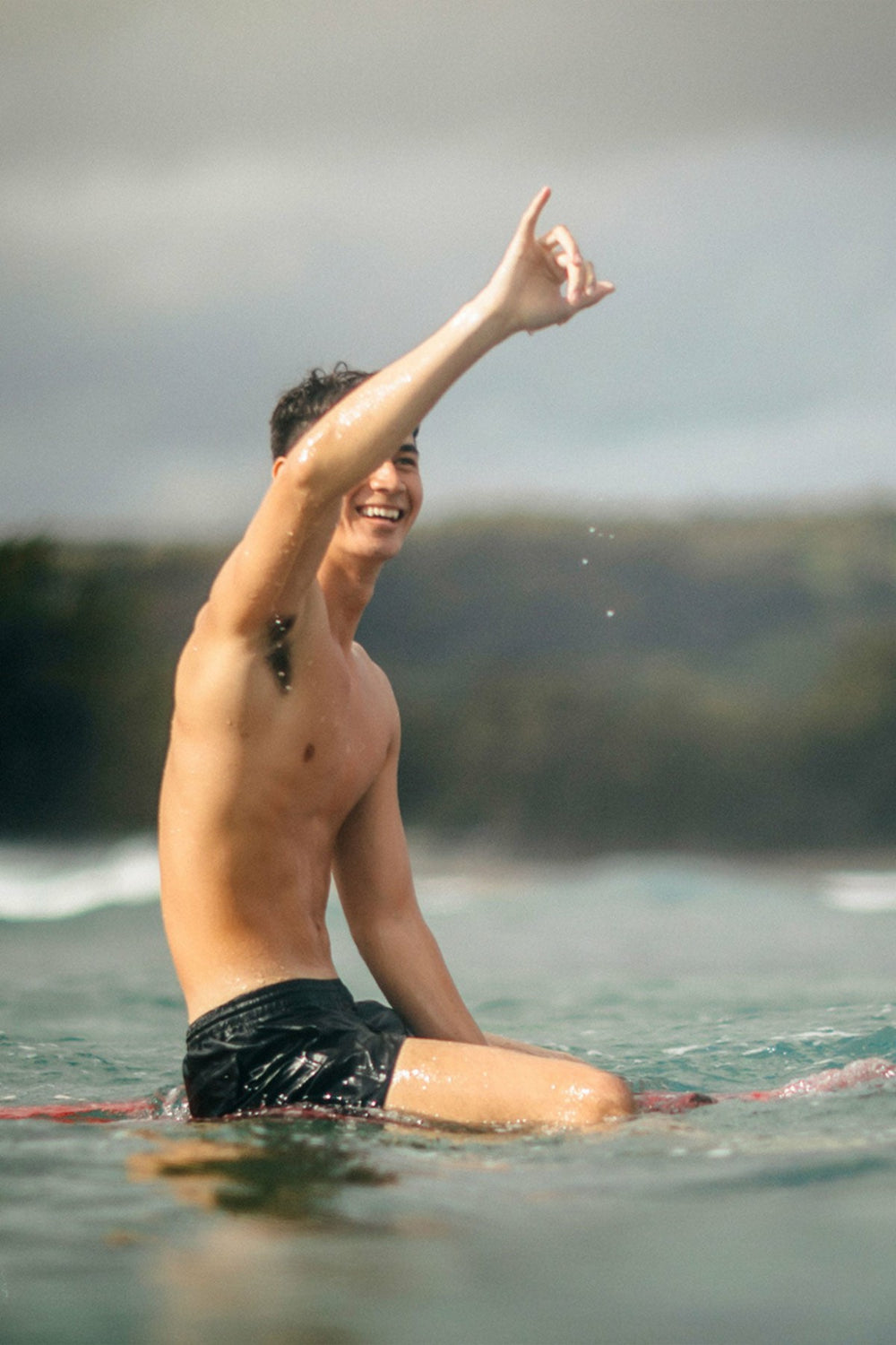 Nick Swim Trunk in Black / Skatie US