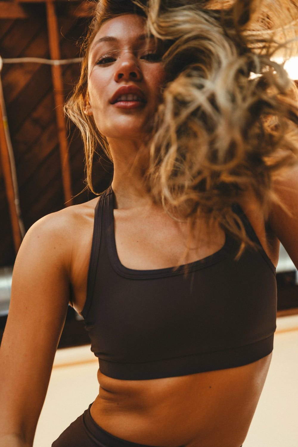 Shirley Sports Bra in Toasted / Skatie Outlets
