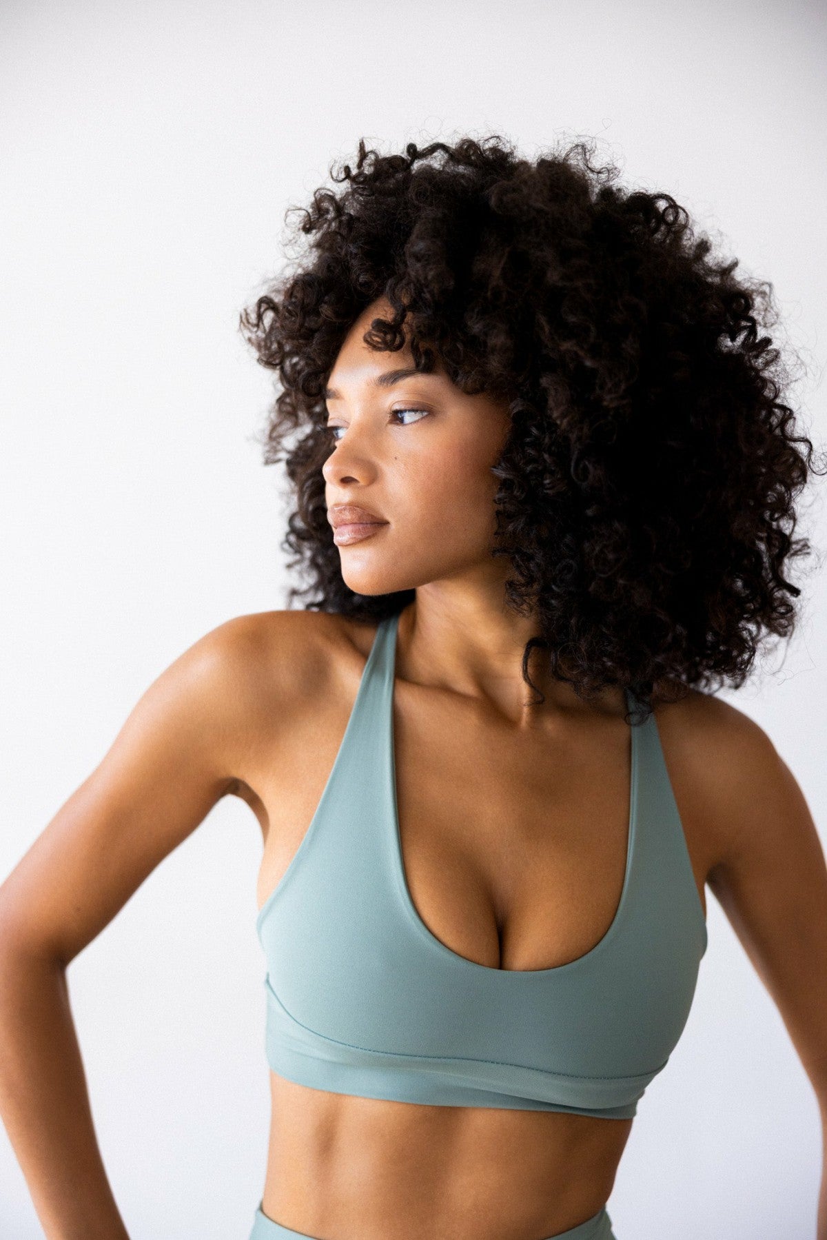 Pepper Sports Bra in Sage / Skatie Online