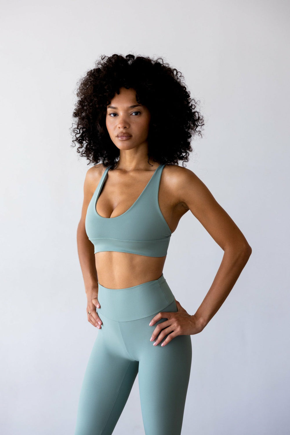 Pepper Sports Bra in Sage / Skatie Online