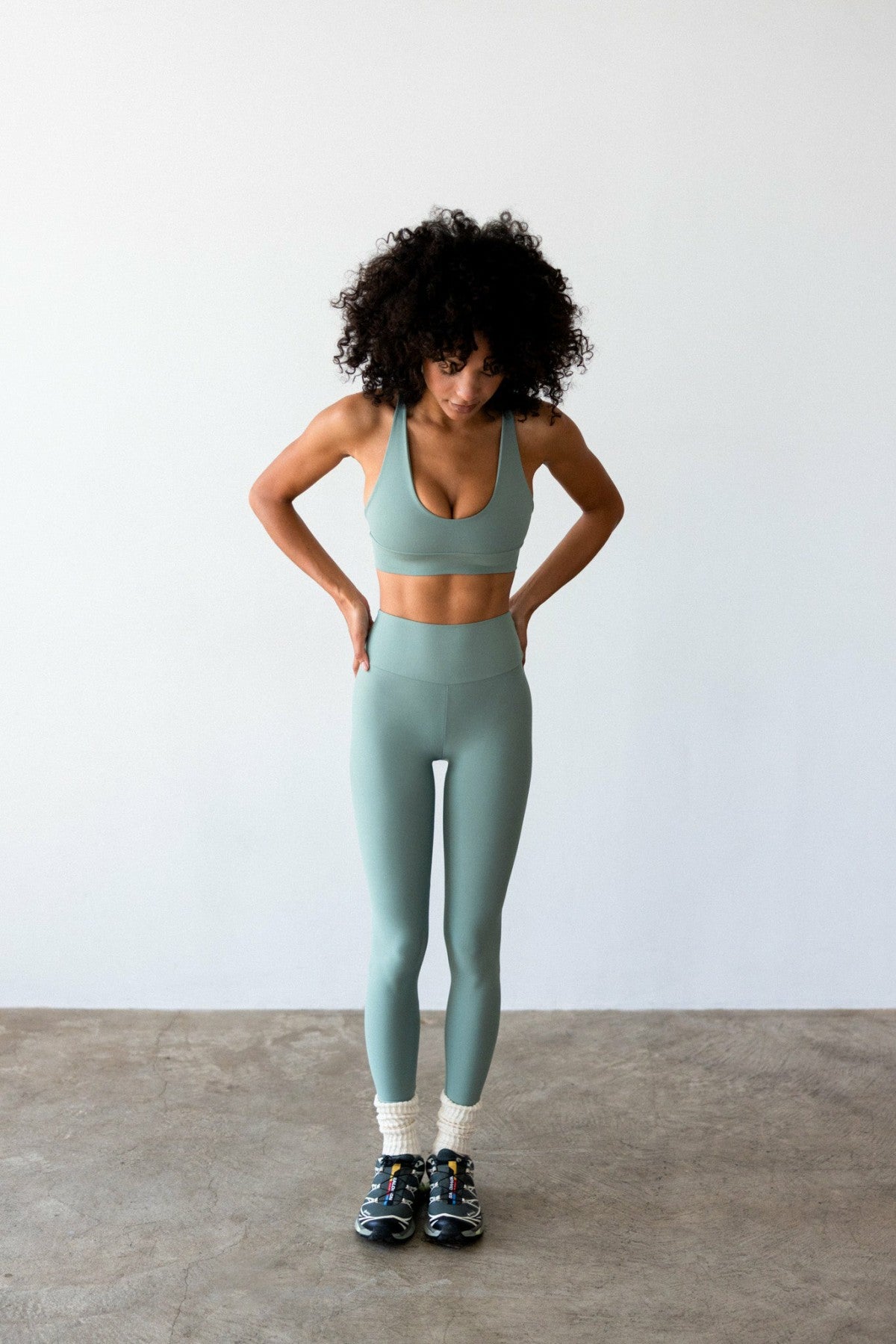 Pepper Sports Bra in Sage / Skatie Online