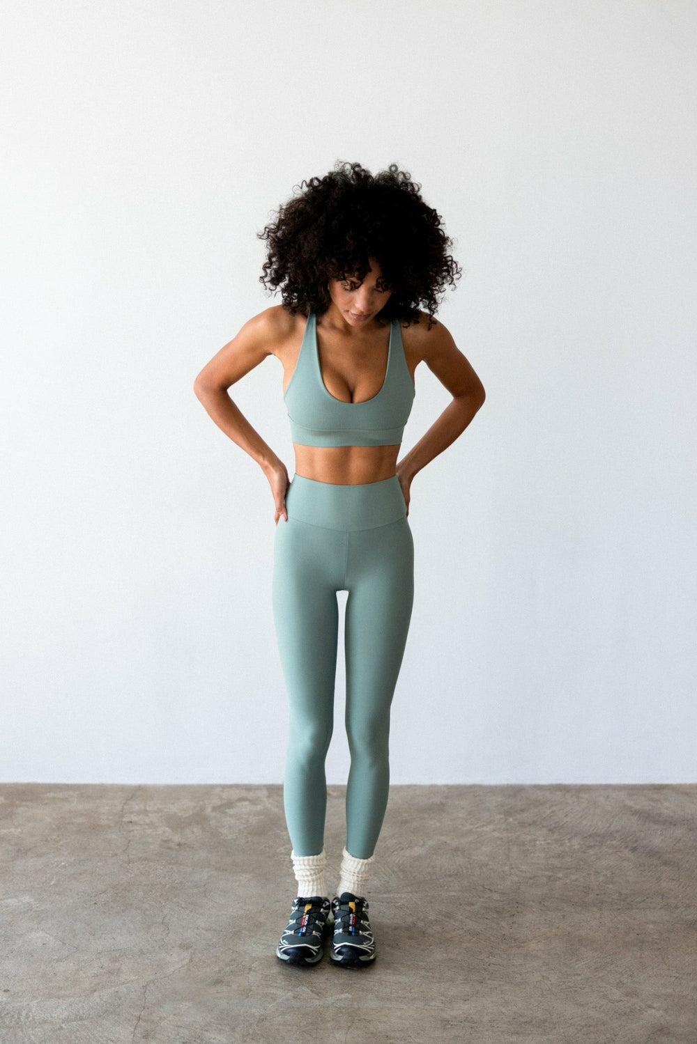 Pepper Sports Bra in Sage / Skatie Online