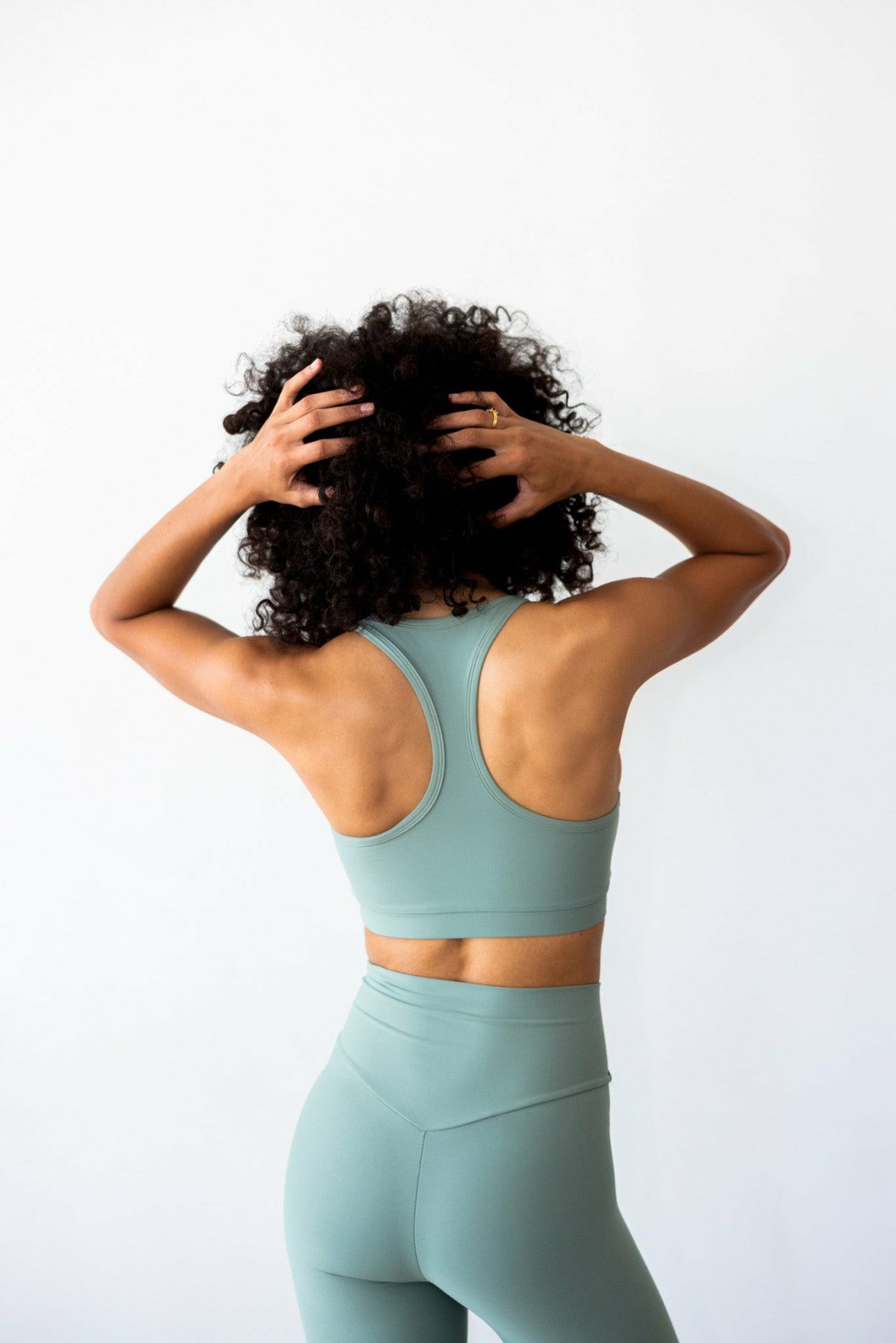 Shirley Sports Bra in Sage / Skatie Sale