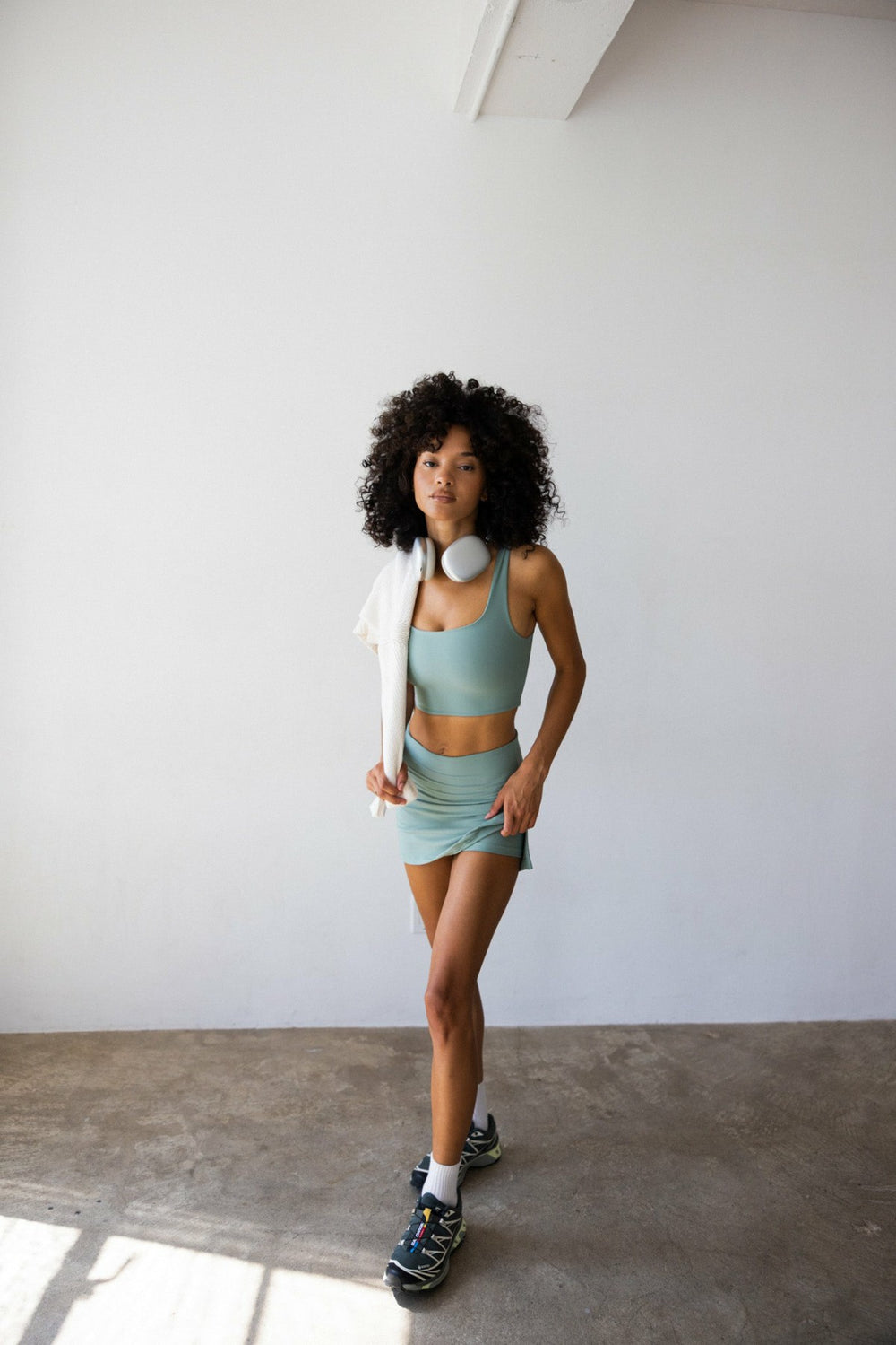 Carter Sports Bra in Sage / Skatie US
