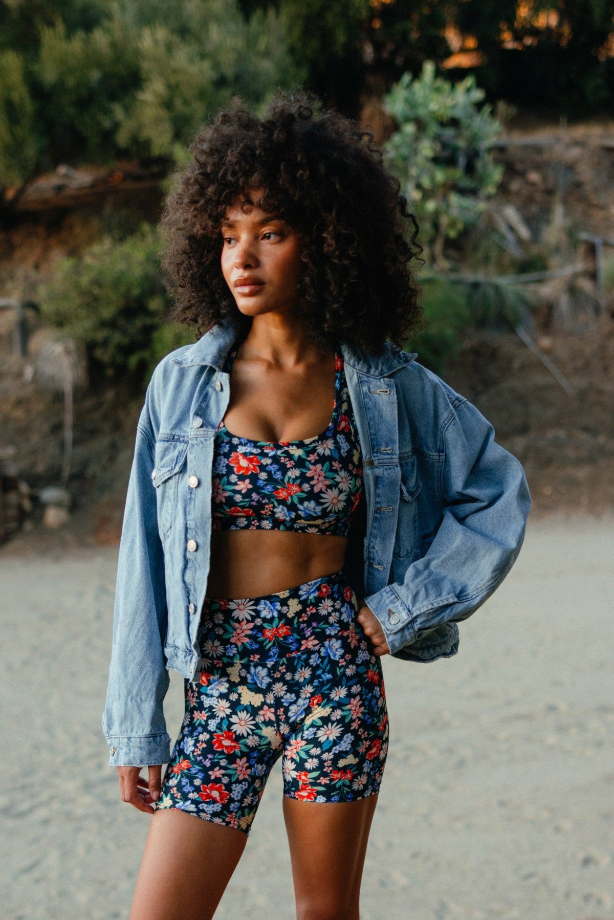 Shirley Sports Bra in Prairie / Skatie Outlets