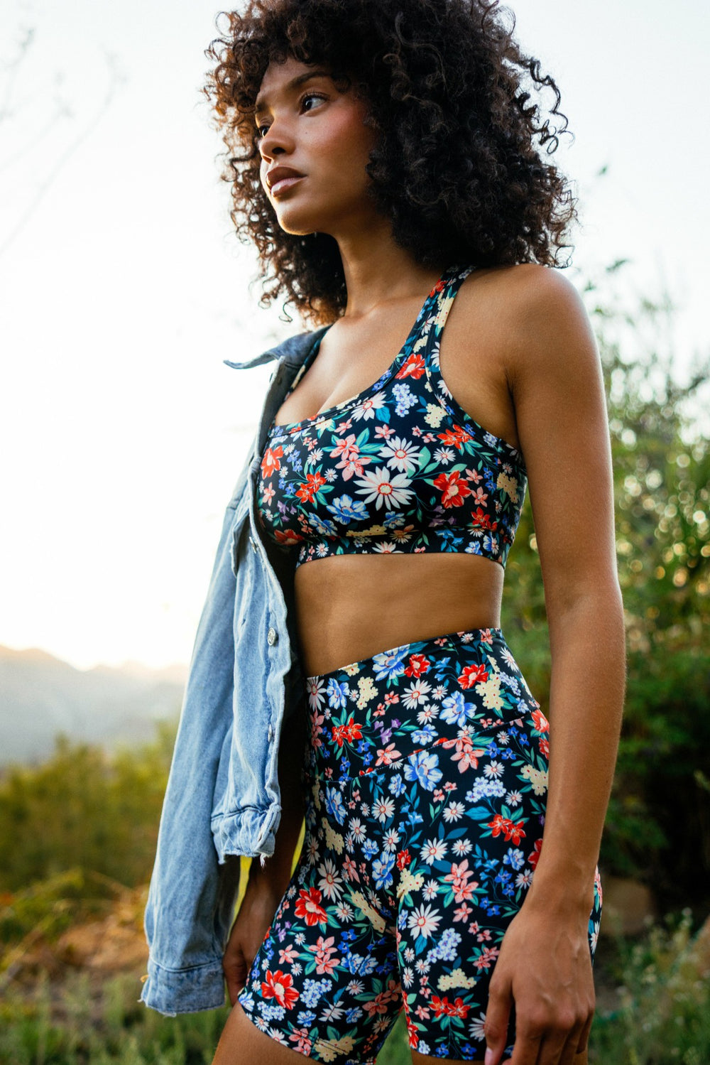 Shirley Sports Bra in Prairie / Skatie Outlets