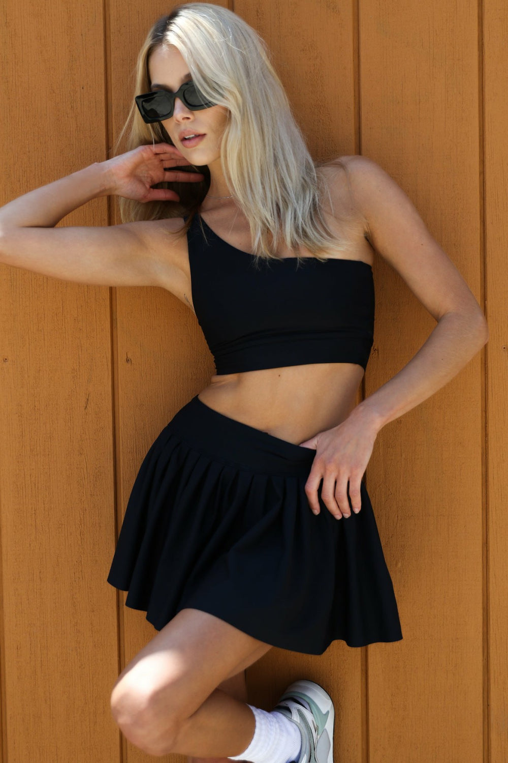 Ansley Sports Bra in Black / Skatie Online Shop
