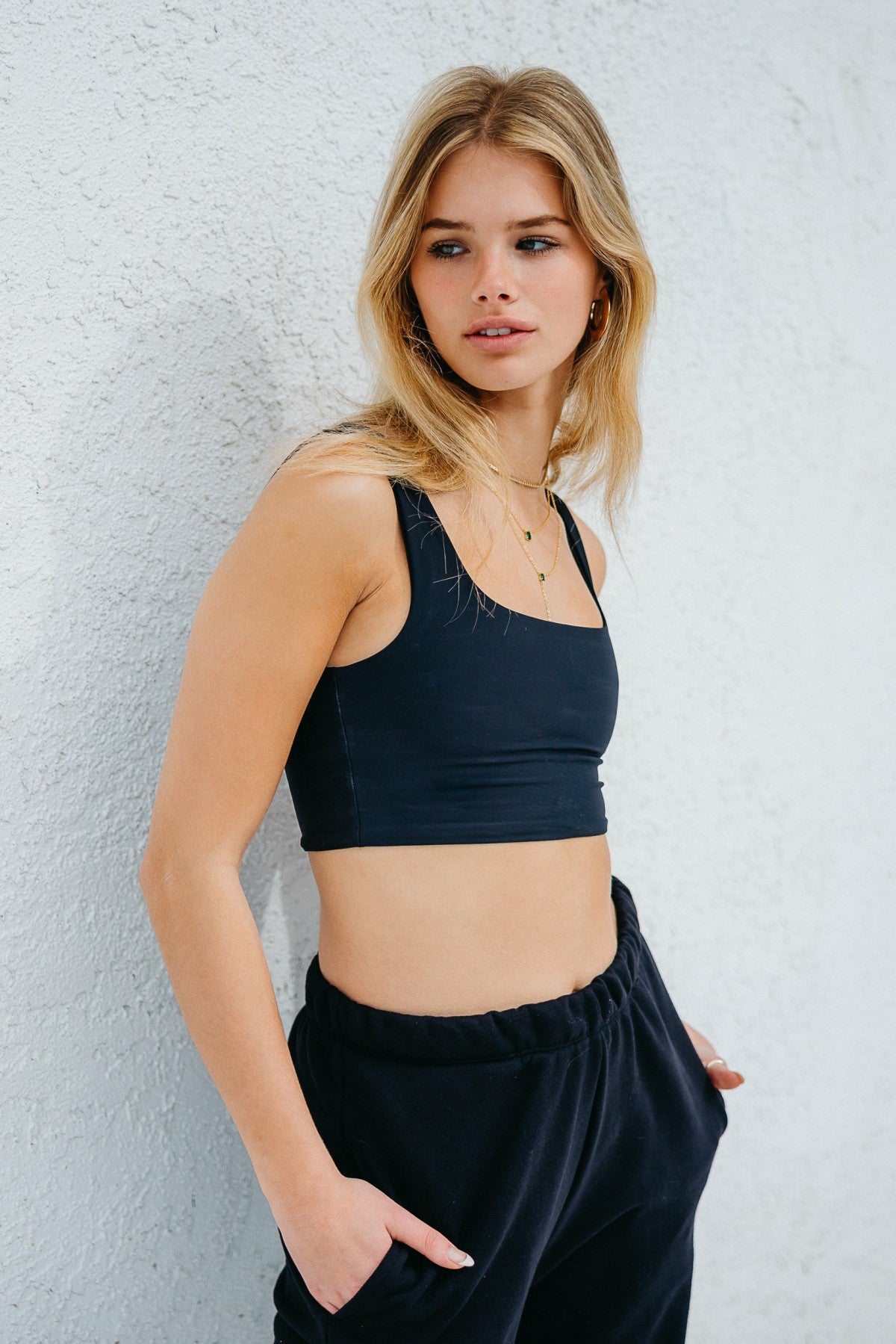 Carter Sports Bra in Black / Skatie Sale