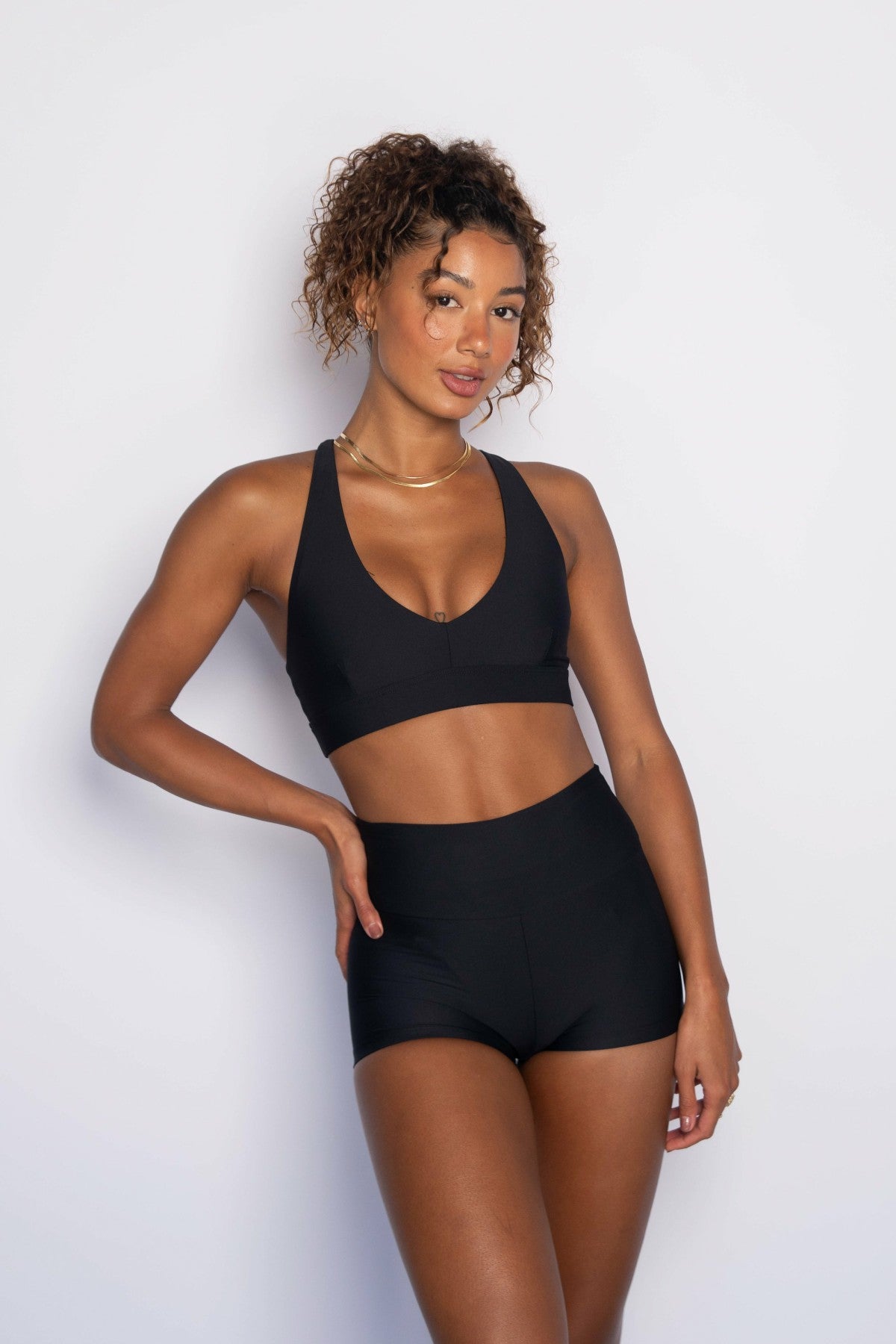 Cece Booty Short in Black / Skatie Online