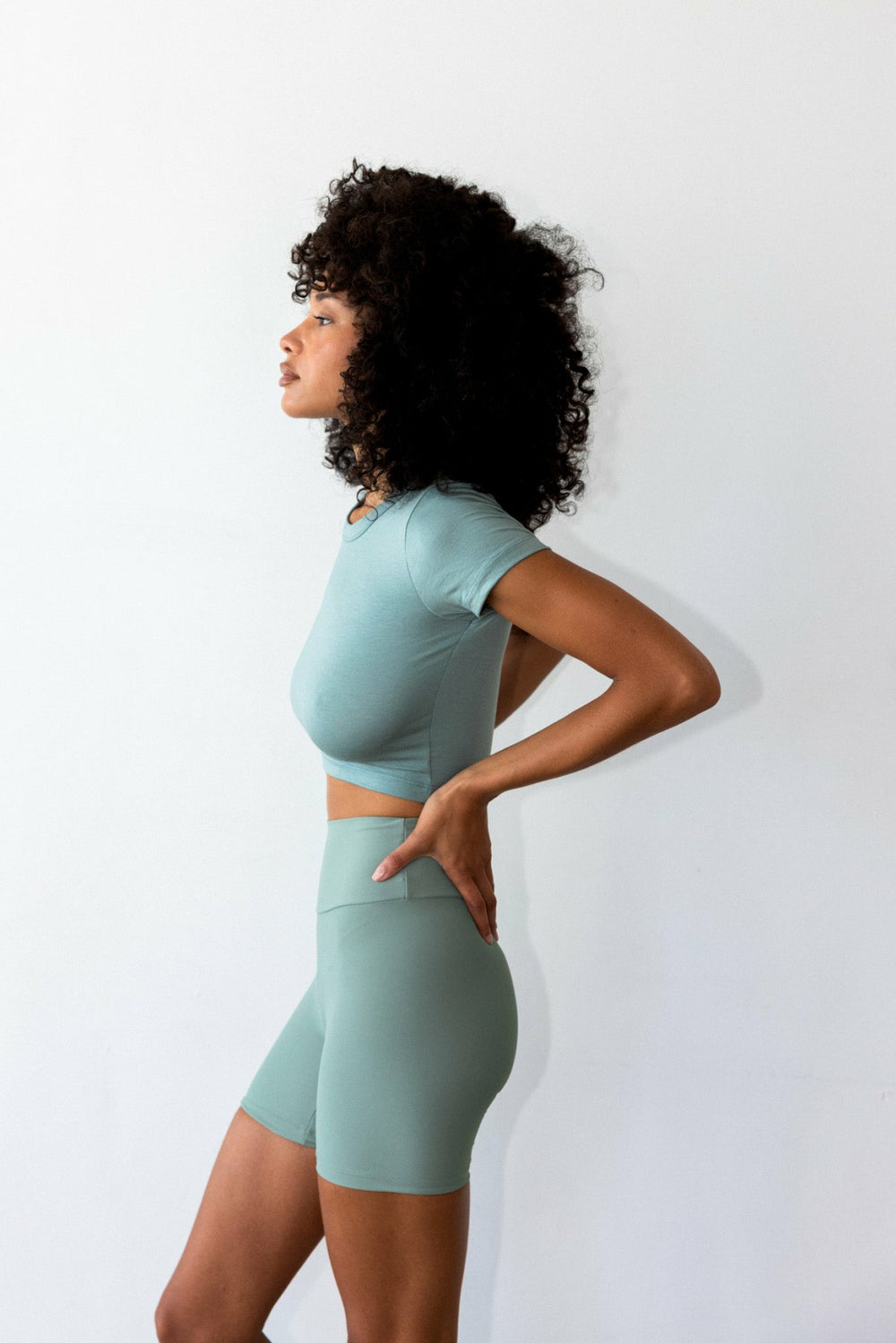 Cece Bike Short in Sage / Skatie Online Shop