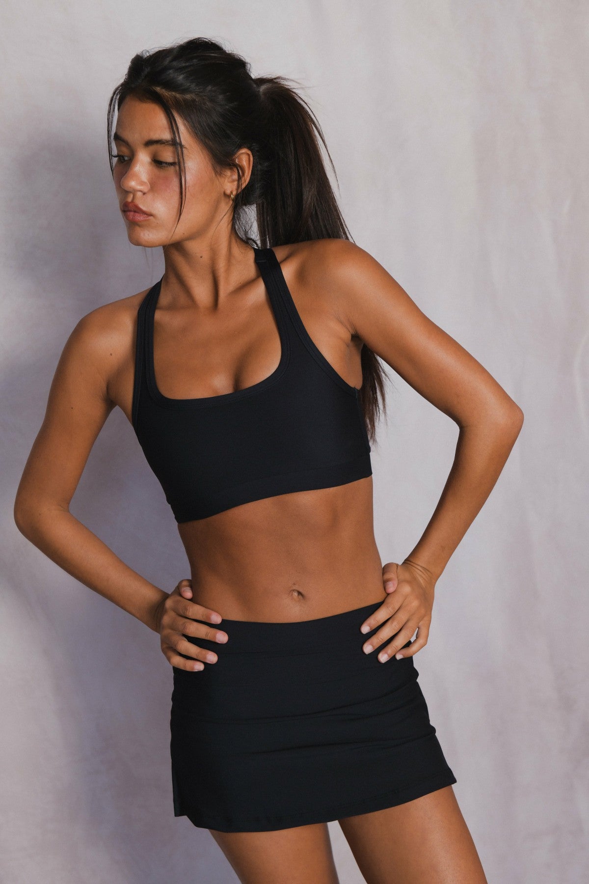 Naomi Skirt in Black / Skatie Sale