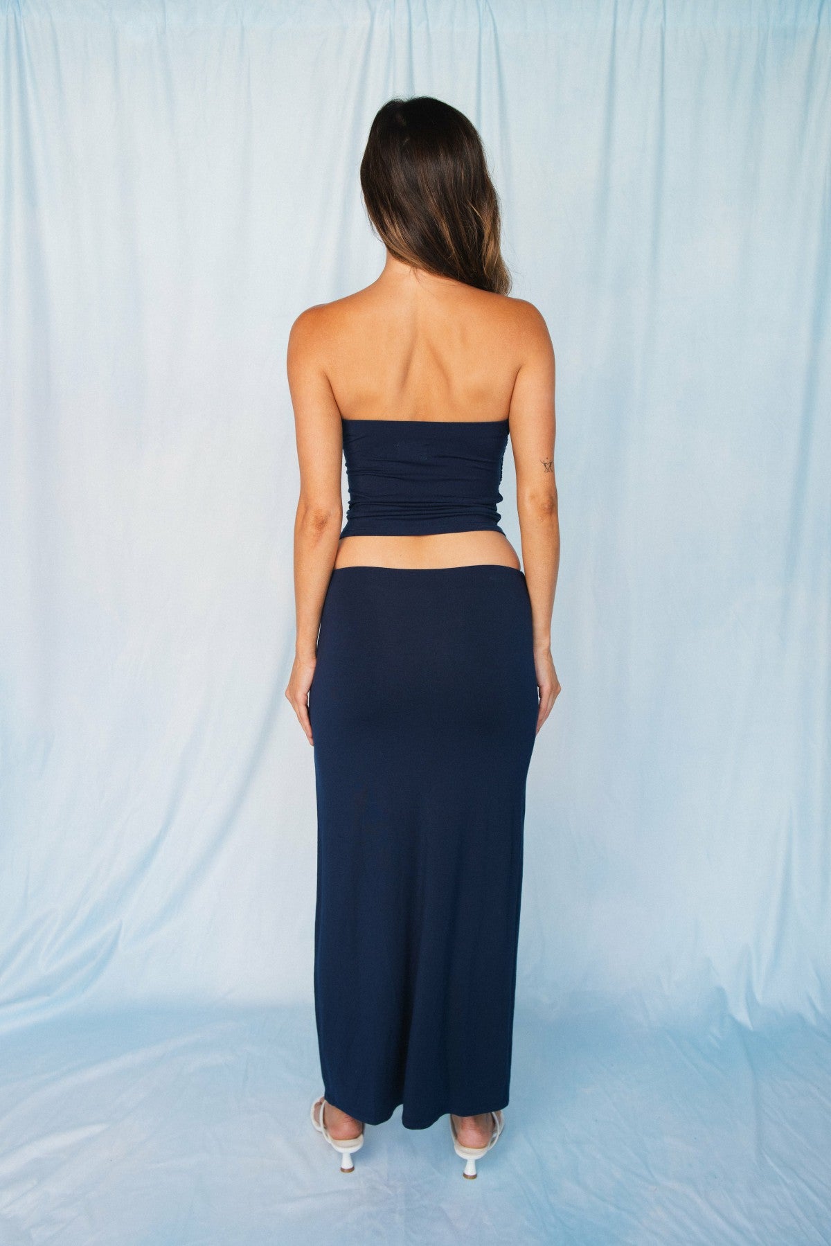 Polly Tube Top Jersey in Twilight / Skatie Sale