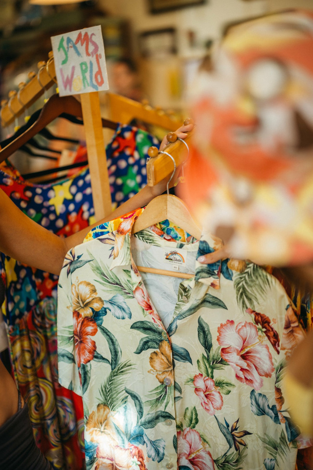 Tommy Button Down in Lei / Skatie Discount