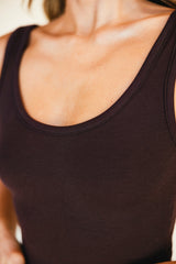 Stephanie Tank Baby Ribbed in Toasted / Skatie Online Shop