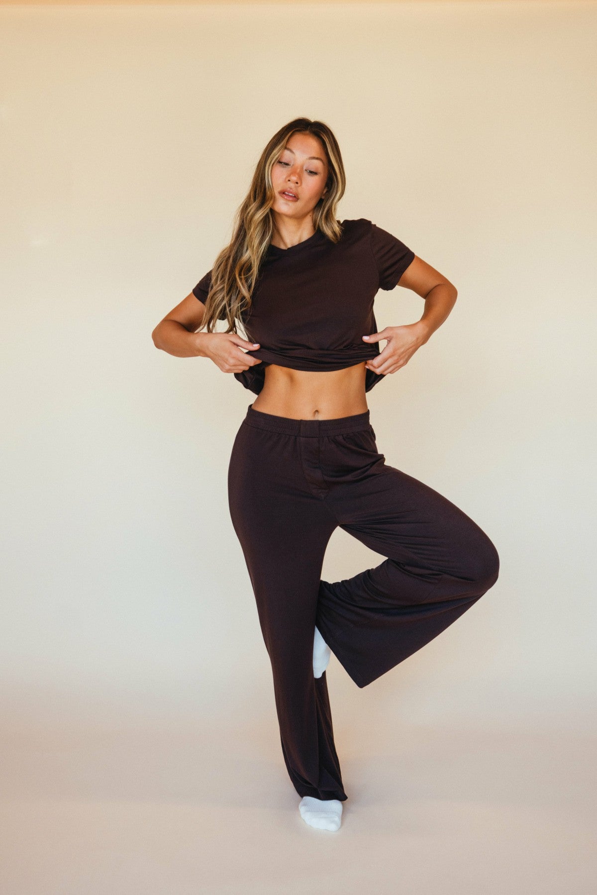 Bestie Tee Jersey in Toasted / Skatie US