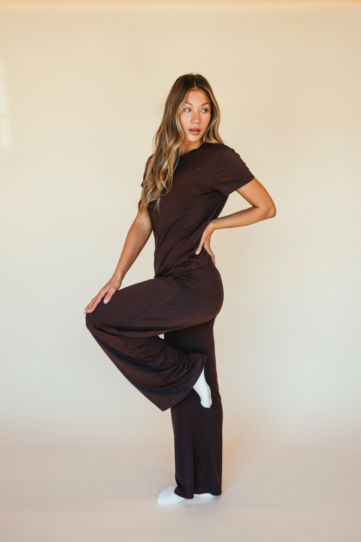 James Boxer Pants Jersey in Toasted / Skatie Outlets