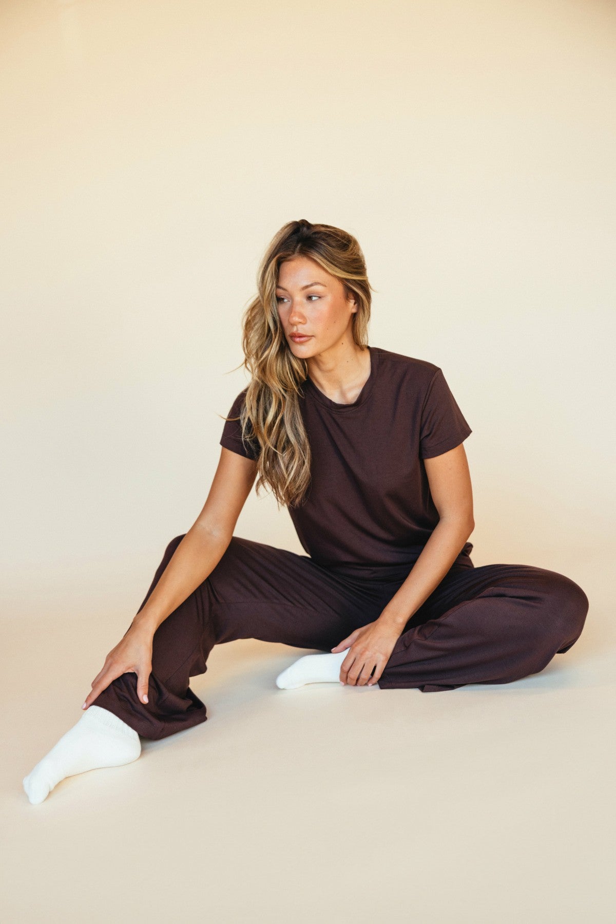 James Boxer Pants Jersey in Toasted / Skatie Outlets