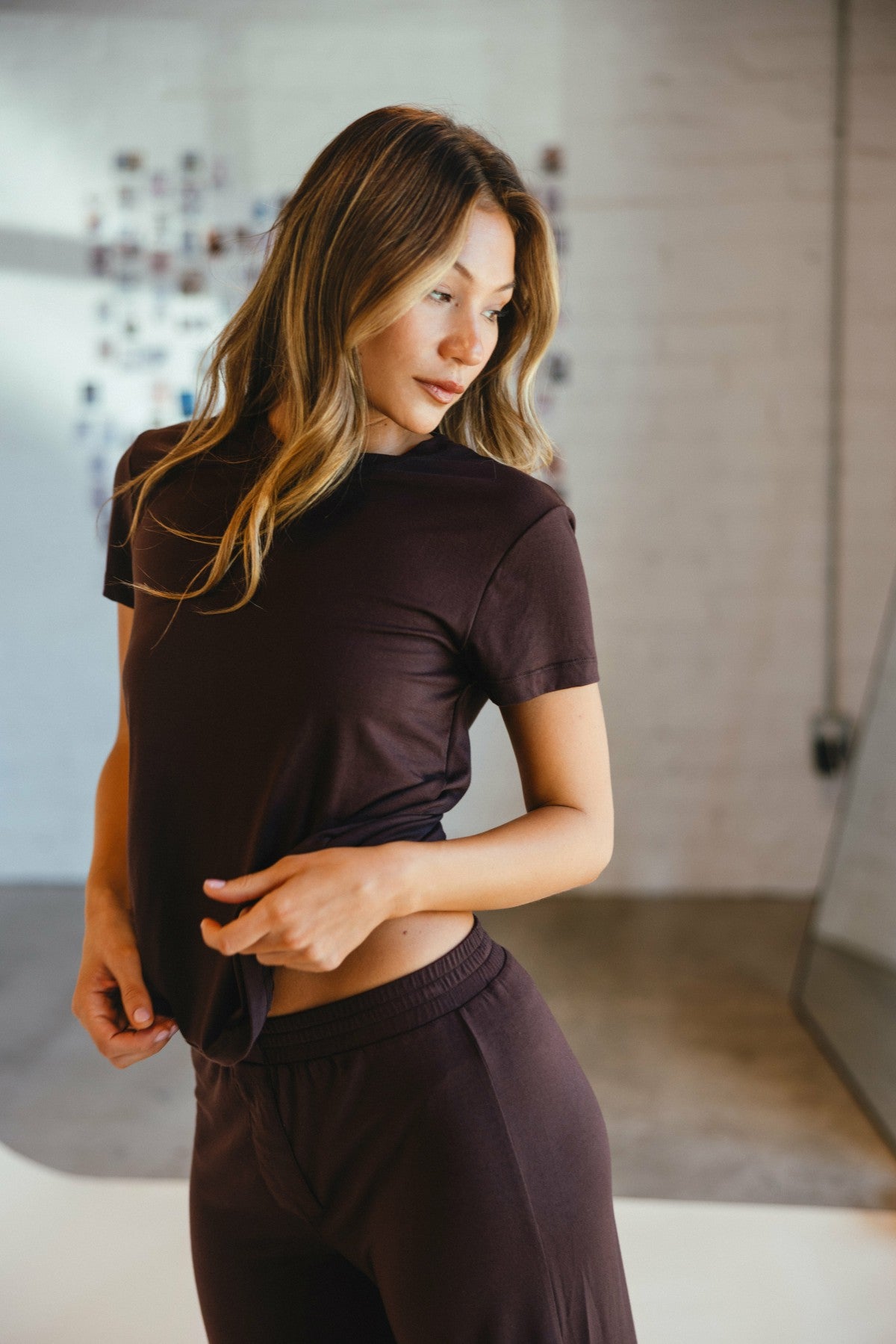 James Boxer Pants Jersey in Toasted / Skatie Outlets