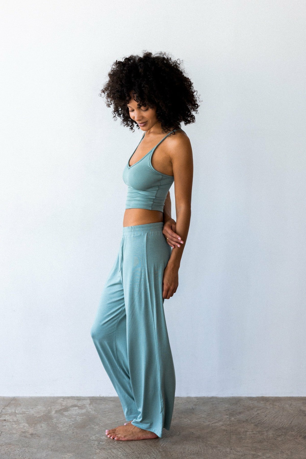 James Boxer Pants Jersey in Sage / Skatie Sale